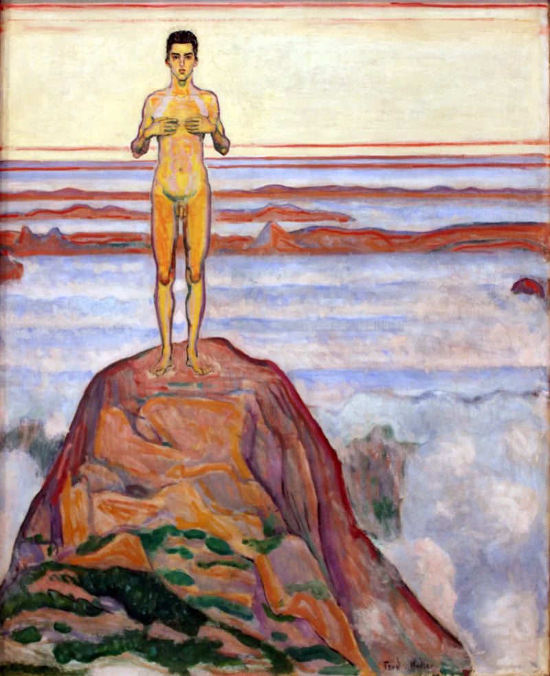 Spojrzenie w nieskończoność - Ferdinand Hodler