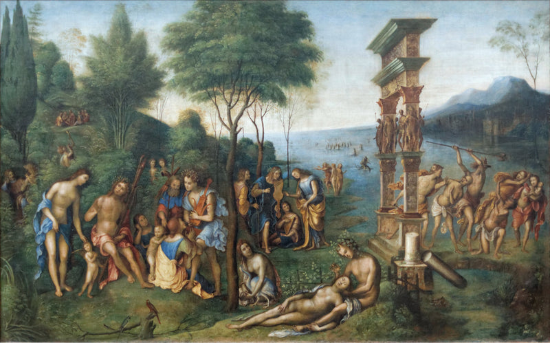 Panowanie Comusa - Andrea Mantegna