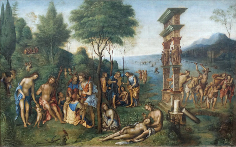 Panowanie Comusa - Andrea Mantegna