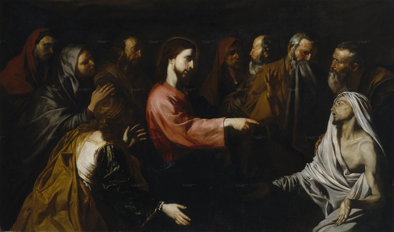 Podniesienie Łazarza - Jusepe de Ribera