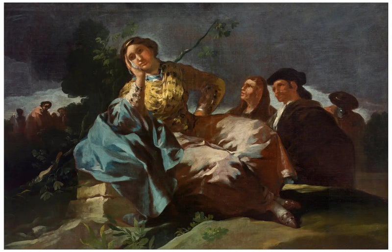 Spotkanie - Francisco de Goya