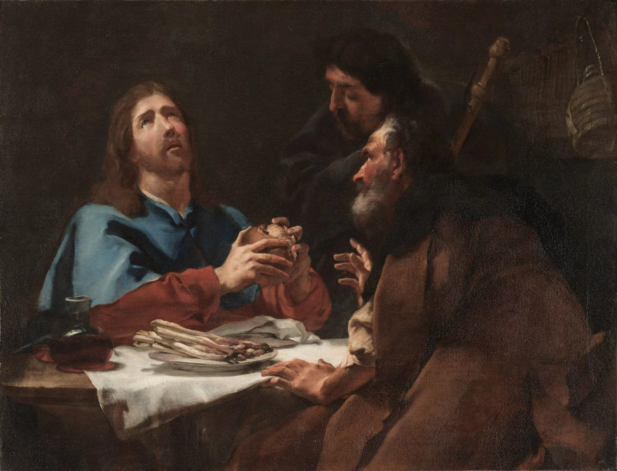 Posiłek w Emmaus - Giovanni Battista Piazzetta
