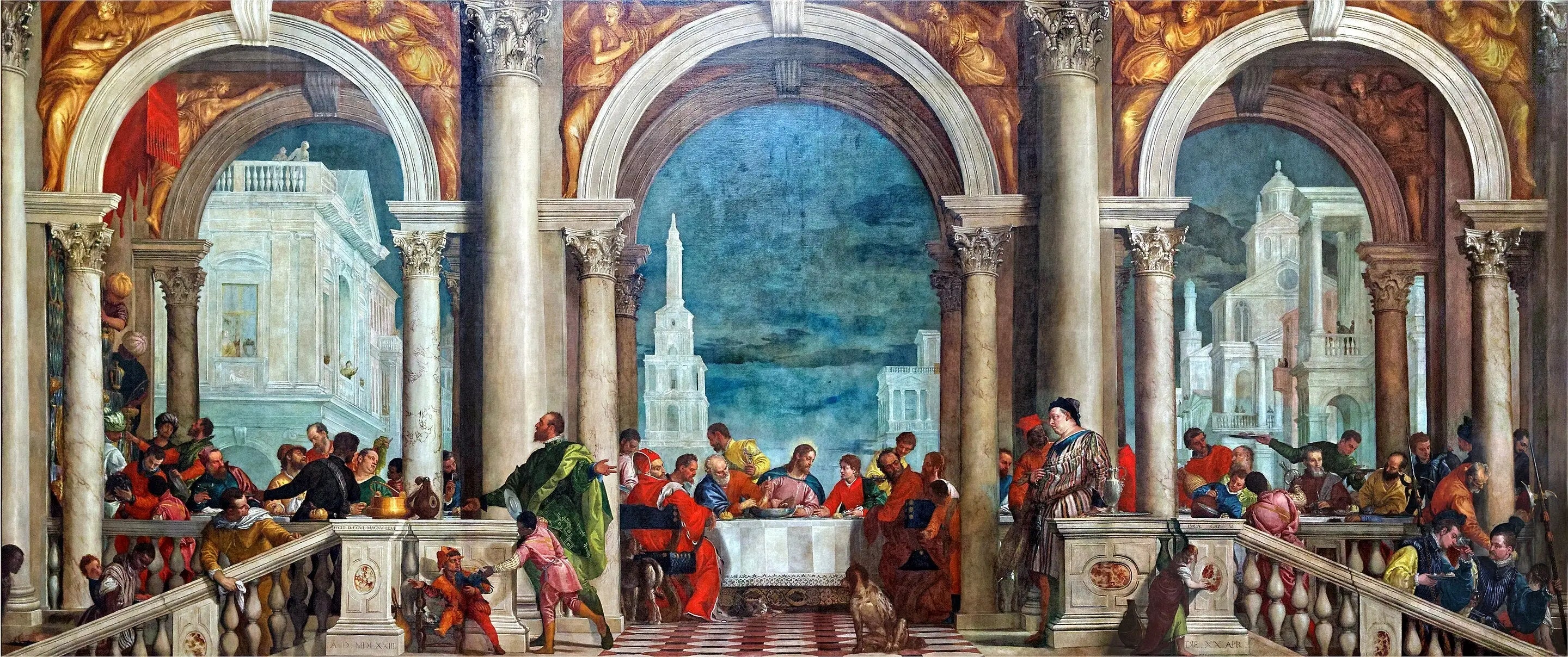 Le Repas chez Levi - Paul Véronèse - Alpha Reproduction