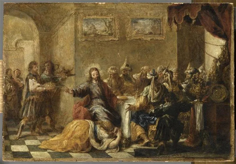 Posiłek u Simona - Juan de Valdés Leal