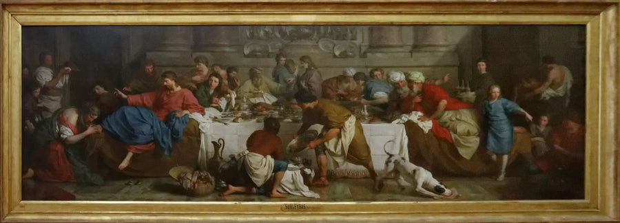Posiłek u Simona - Pierre Subleyras