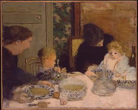 Posiłek dzieci - Pierre Bonnard
