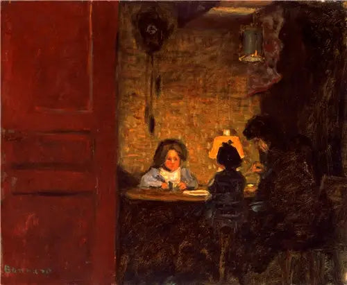Kolacja - Pierre Bonnard