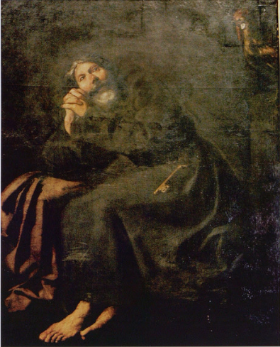 Żal świętego Piotra - Francisco de Zurbarán