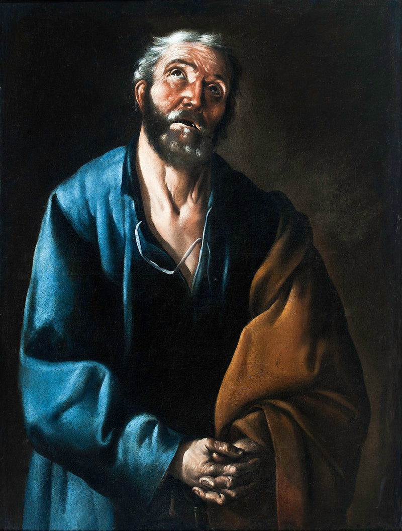 Żal świętego Piotra - Francisco de Zurbarán