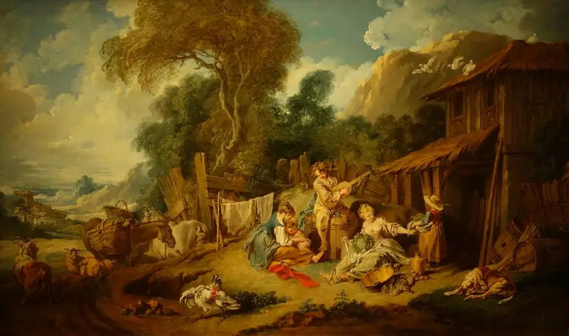 Odpoczynek rolników - François Boucher