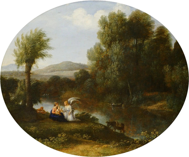 Wypoczynek podczas ucieczki do Egiptu - Claude Lorrain