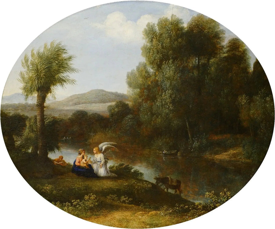 Wypoczynek podczas ucieczki do Egiptu - Claude Lorrain