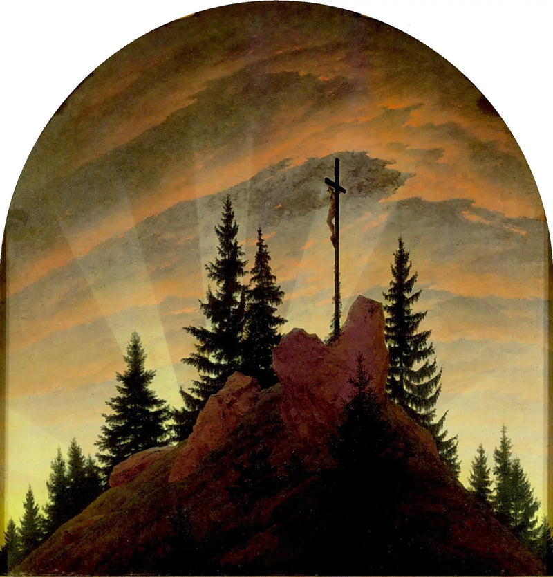 Ołtarz w Tetschen - Caspar David Friedrich