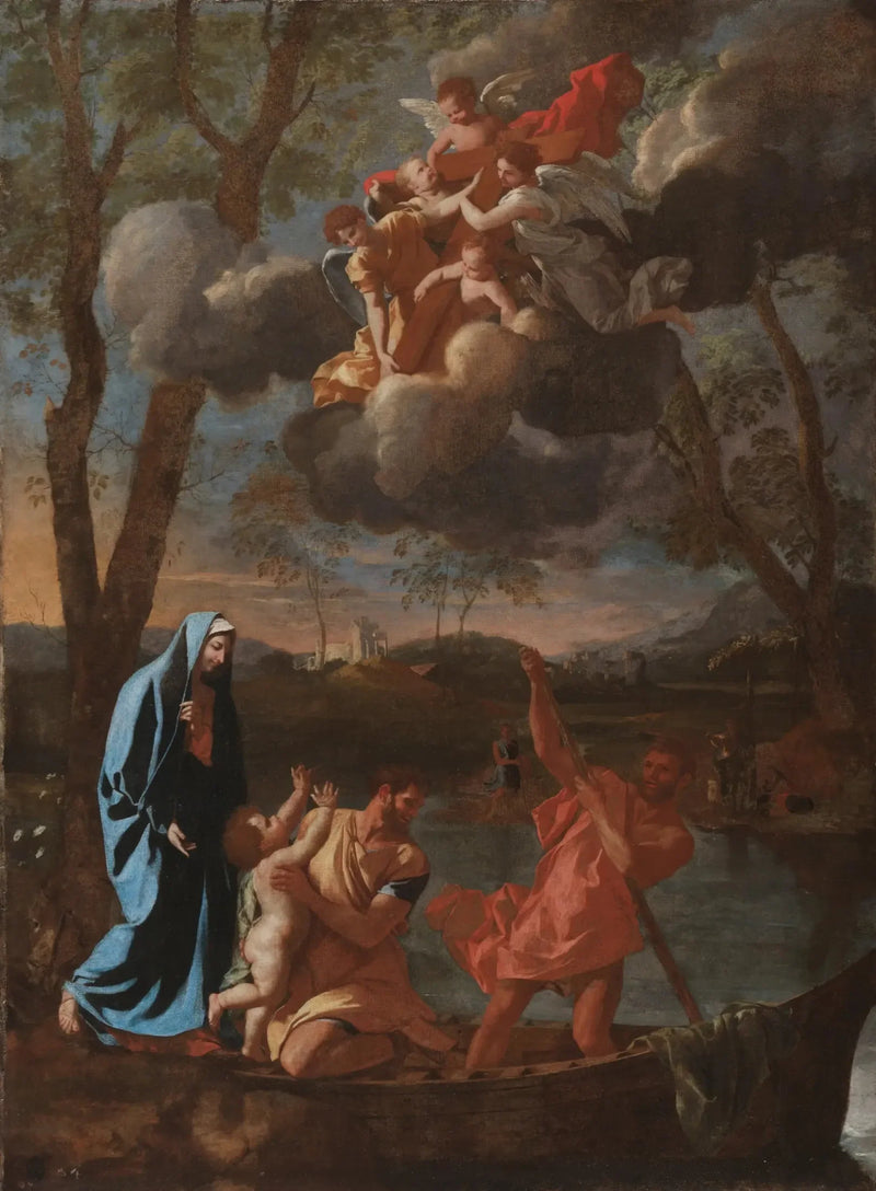 Powrót z Egiptu - Nicolas Poussin