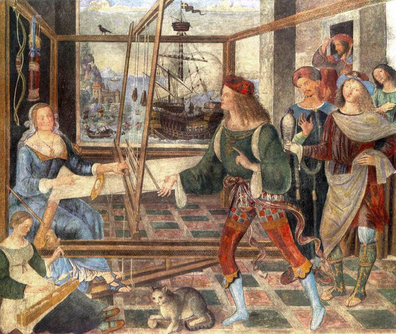 Powrót Ulissesa - Pinturicchio