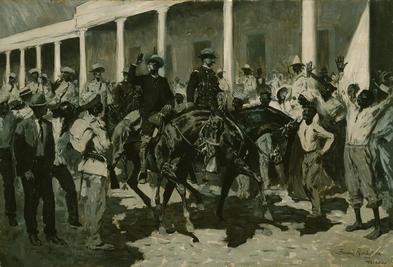 Powrót Gomeza do Hawany - Frederic Remington