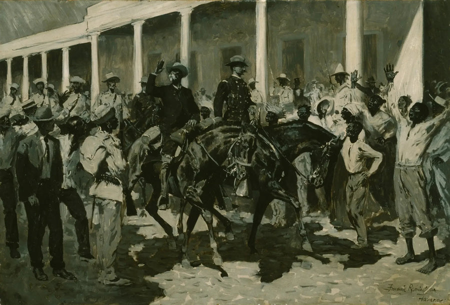 Powrót Gomeza do Hawany - Frederic Remington
