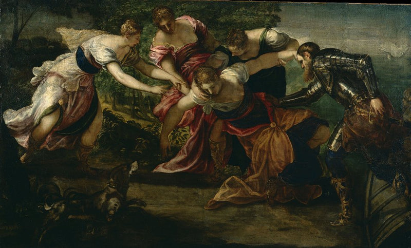Powrót Pompejusza po bitwie pod Pharsalą - Jacopo Tintoretto
