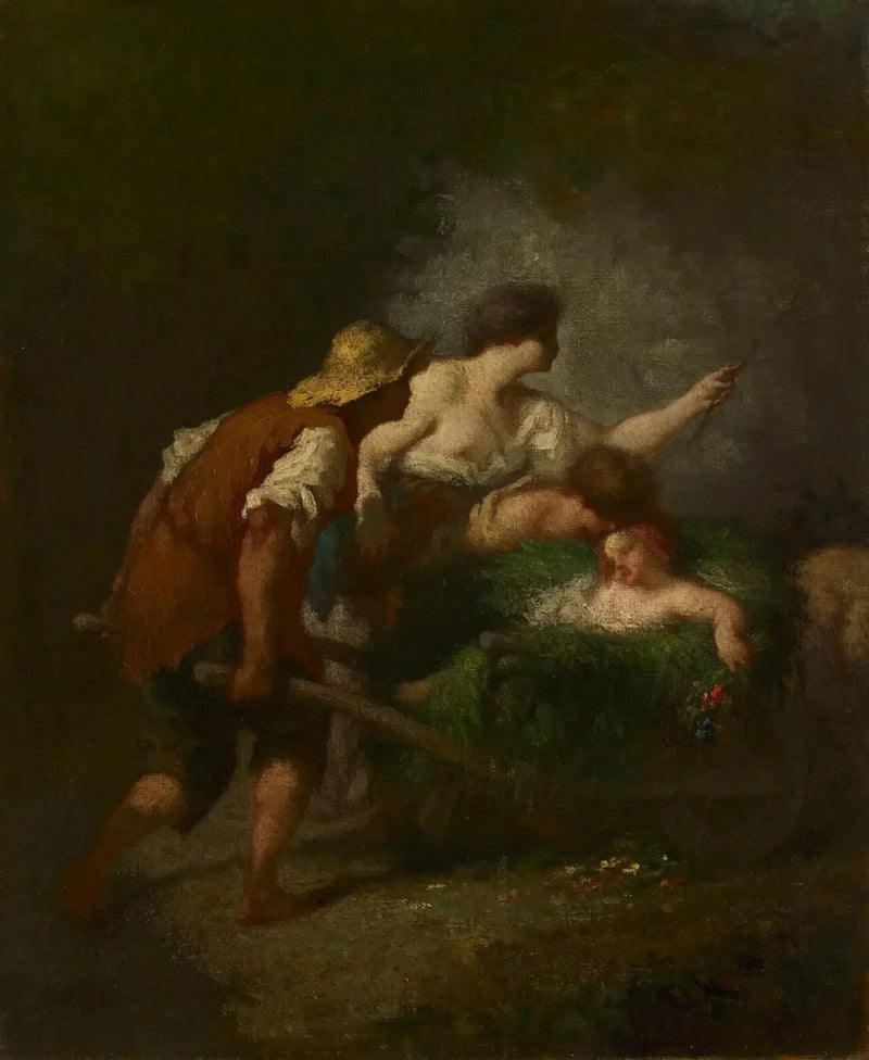 Powrót do pól - Jean-François Millet