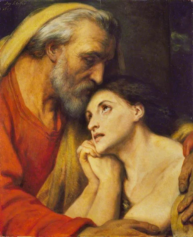 Powrót syna marnotrawnego - Ary Scheffer