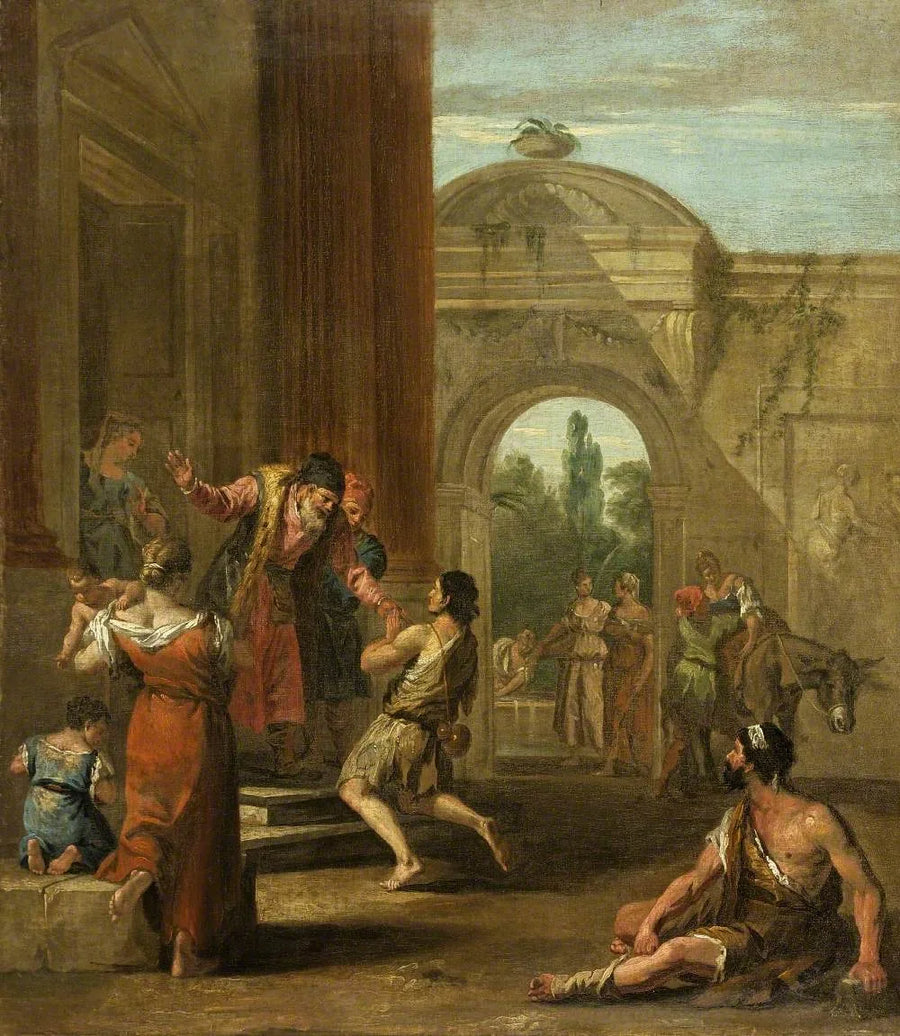 Powrót syna marnotrawnego - Sebastiano Ricci