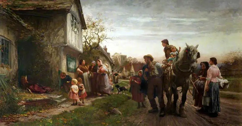 Powrót pokutnika - Luke Fildes