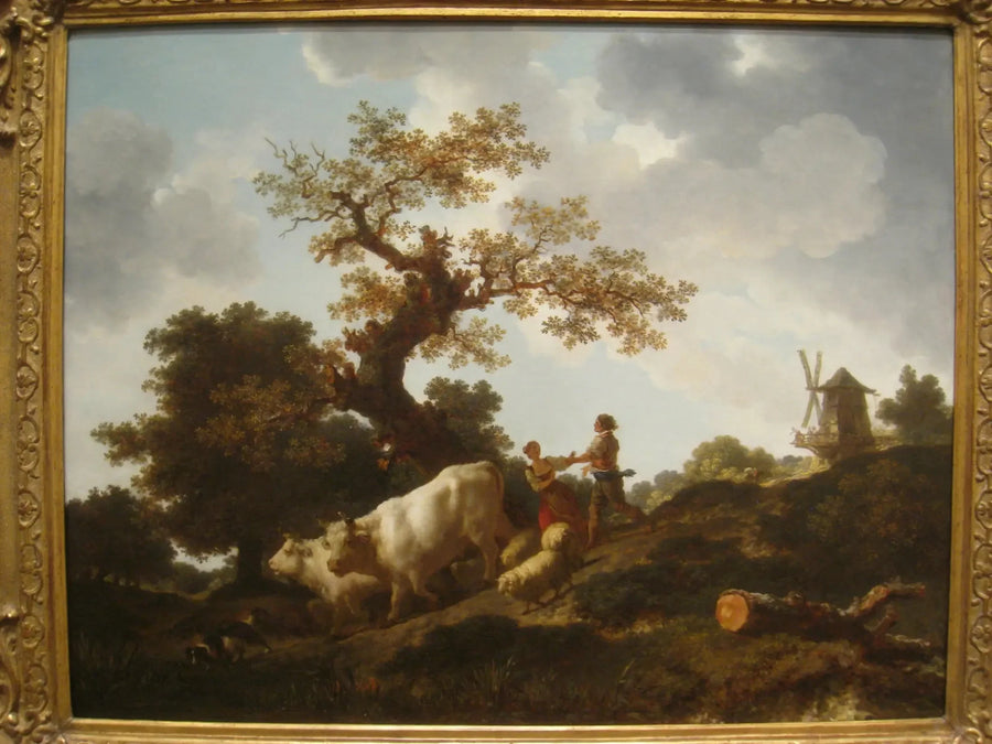 Powrót stada - Jean-Honoré Fragonard