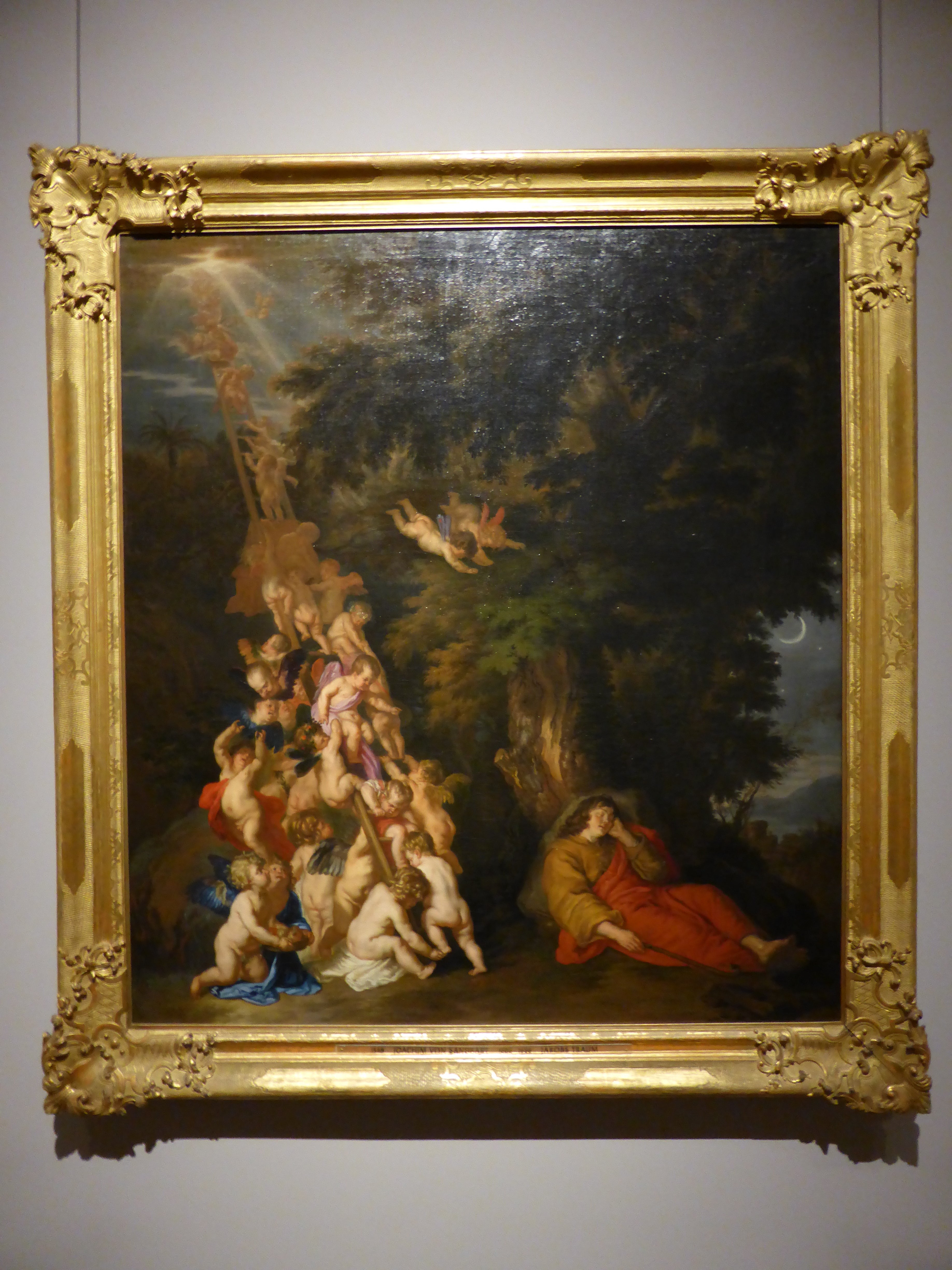 Le rêve de Jacob - Joachim von Sandrart