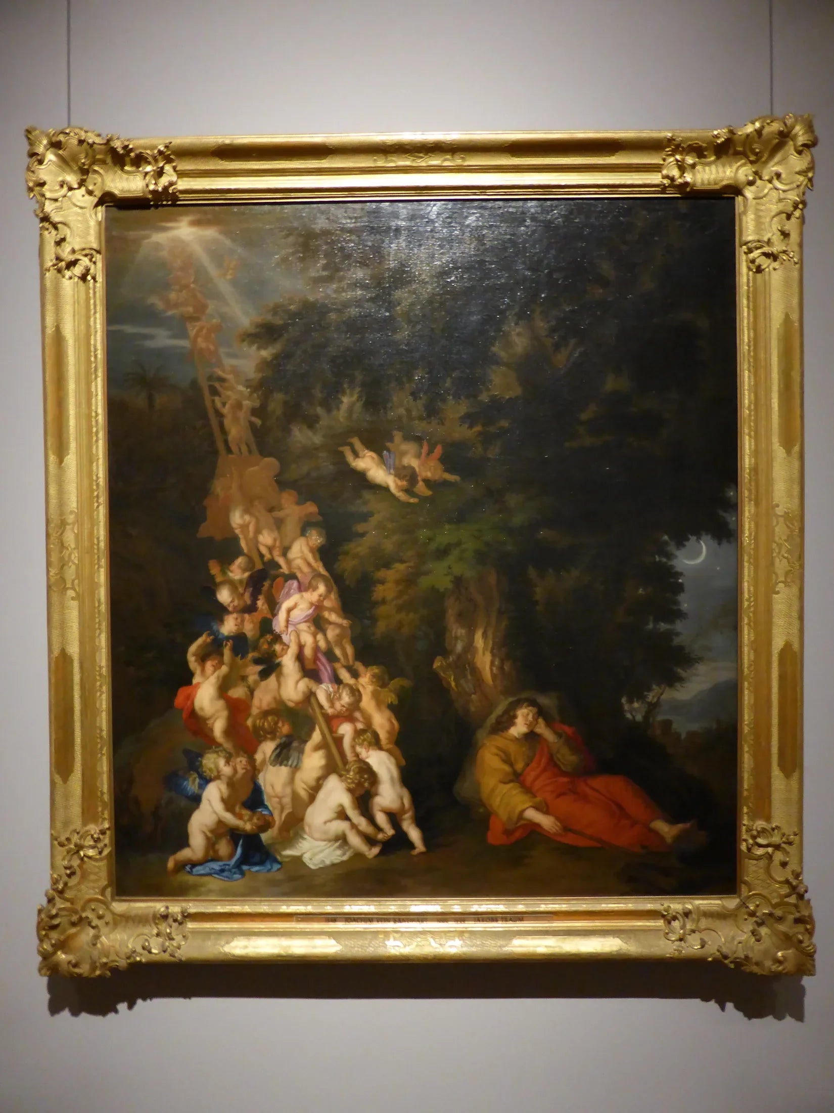 Le rêve de Jacob - Joachim von Sandrart image 1 reproduction réalisée par Alpha Reproduction