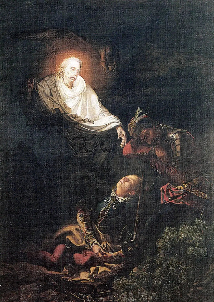 Sen o wygnaniu - Viktor Madarász