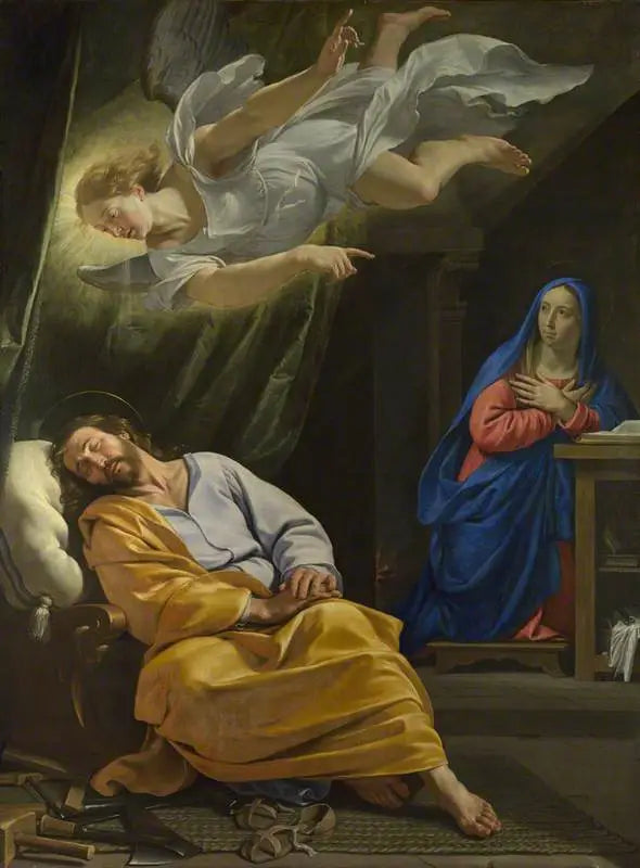 Sen świętego Józefa - Philippe de Champaigne
