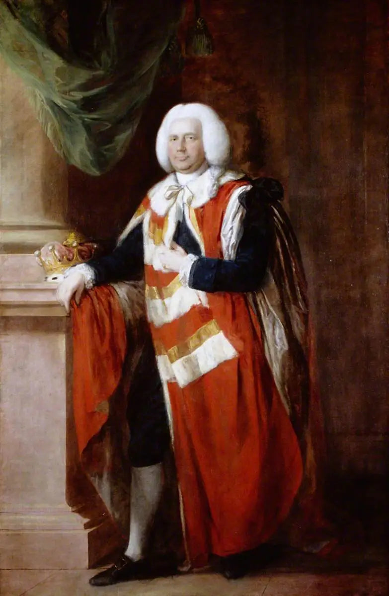 Reverend Robert Sherard (1712–1799), 4. hrabia Harborough - Thomas Gainsborough