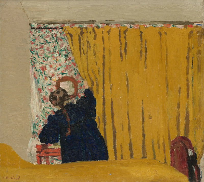 Żółta zasłona - Édouard Vuillard