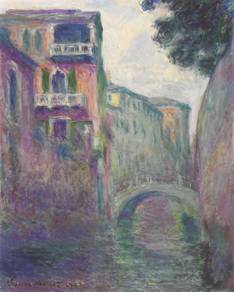 Rio della Salute - Claude Monet