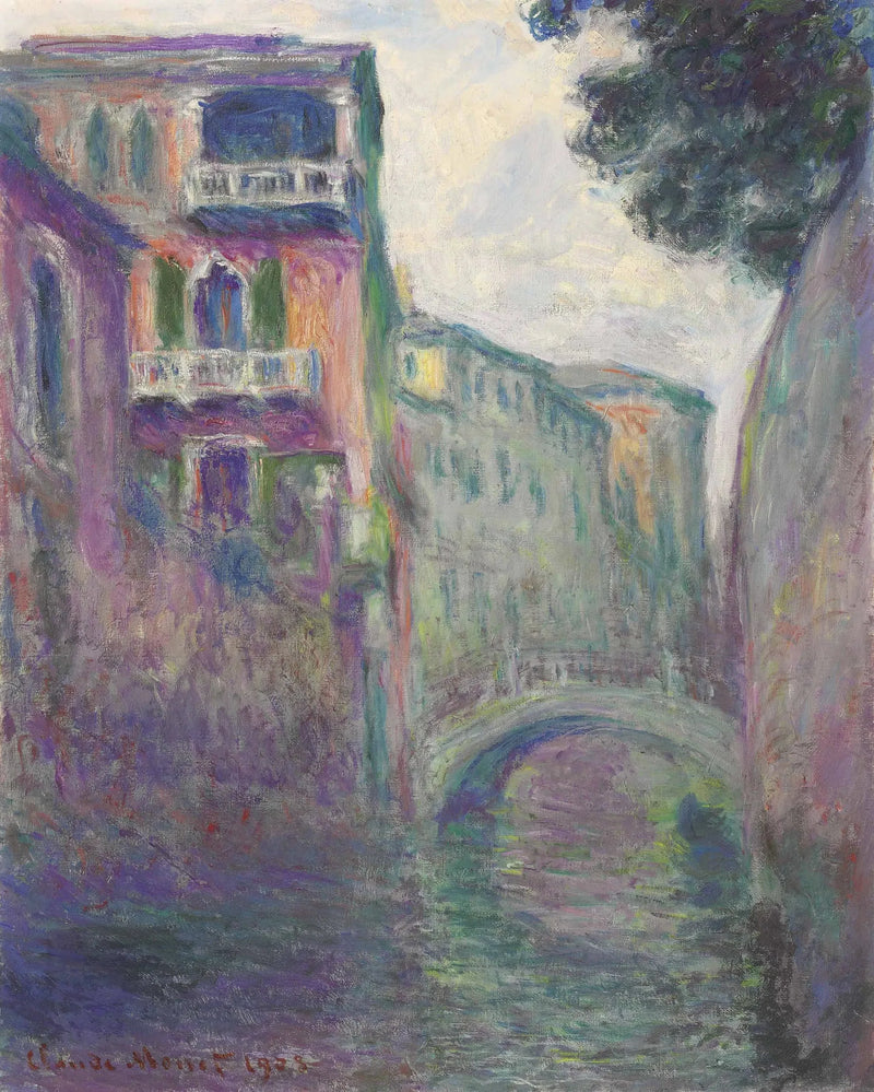 Rio della Salute - Claude Monet