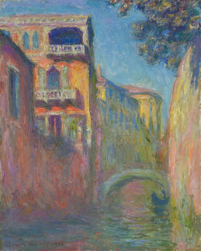 Rio della Salute - Claude Monet