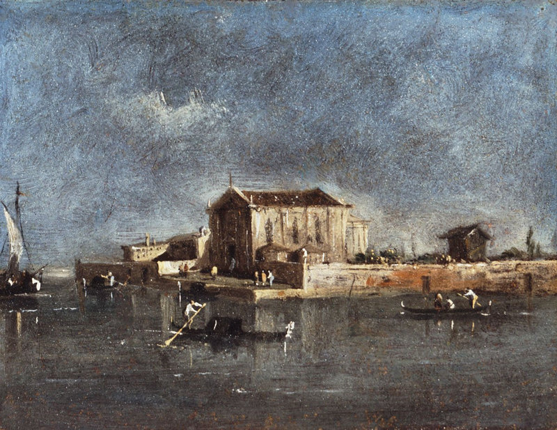 Rio dei Mendicanti w Wenecji - Francesco Guardi
