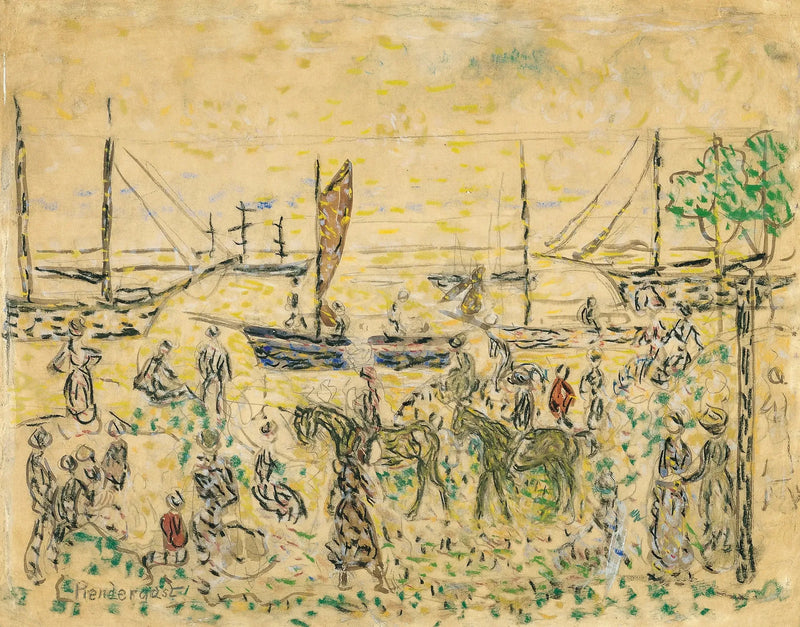 Brzeg - Maurice Prendergast