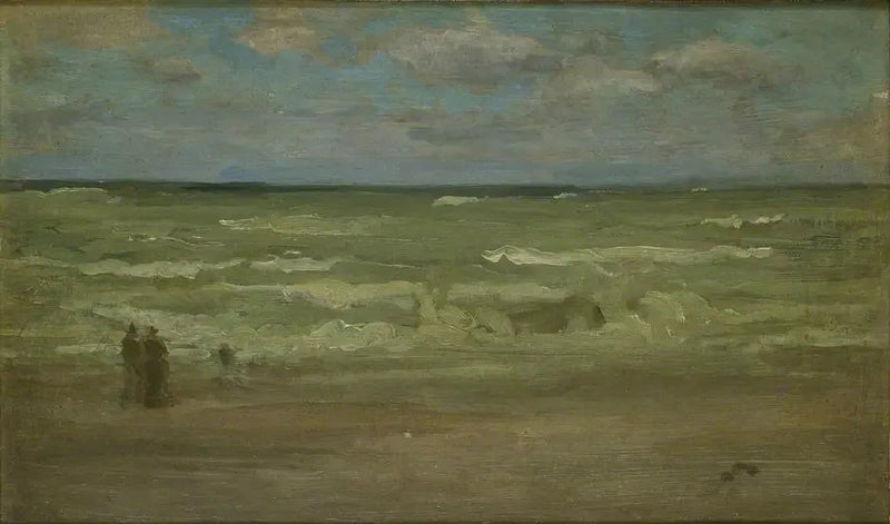 Brzeg, Pourville - James Abbott McNeill Whistler