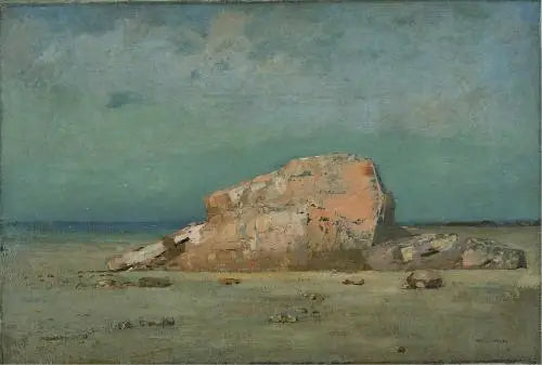 Różowa Skała - Odilon Redon