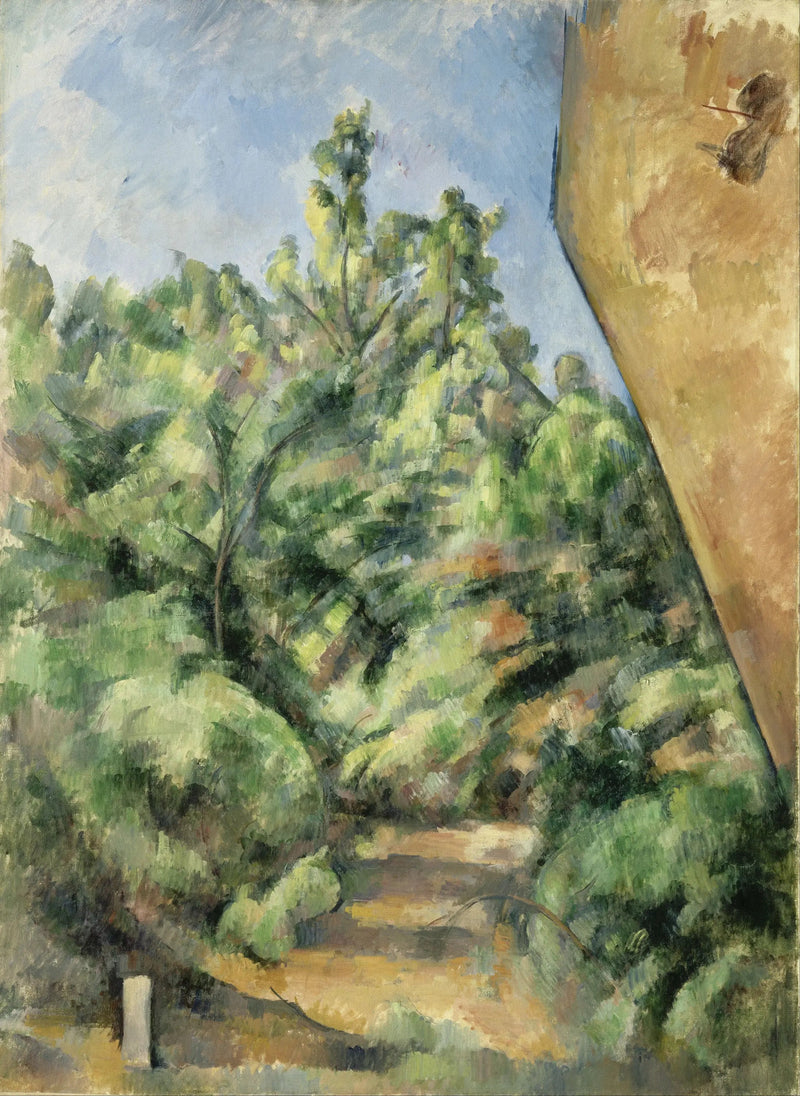 Czerwony skała - Paul Cézanne