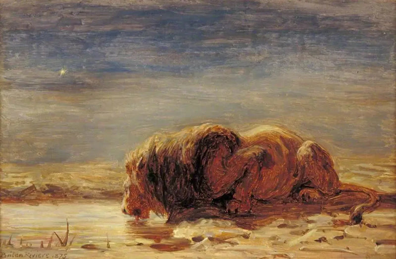Król pije - Briton Rivière