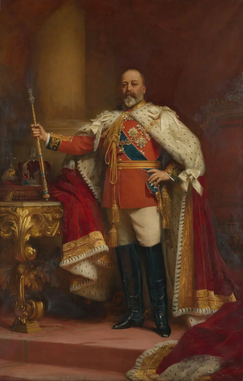 Król Edward VII (1841-1910) - Luke Fildes