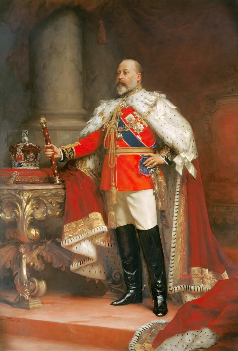 Król Edward VII (1841-1910) - Luke Fildes