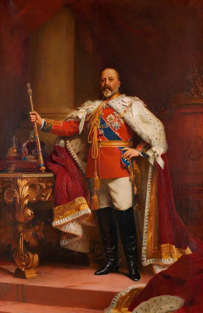 Król Edward VII (1841–1910) - Luke Fildes