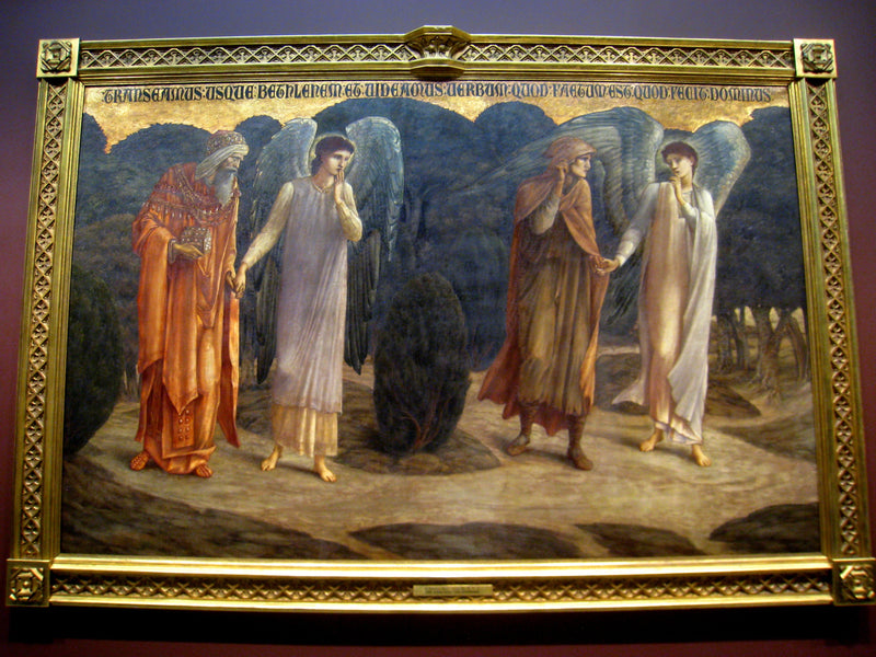 Król i pasterz - Edward Burne-Jones