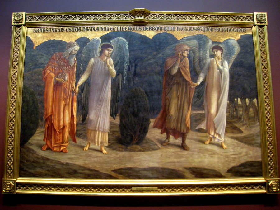 Król i pasterz - Edward Burne-Jones