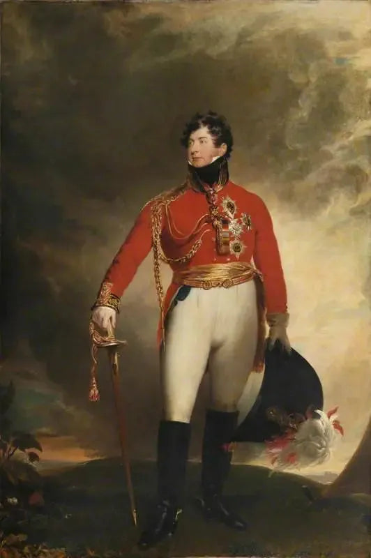 Król Jerzy IV (1762-1830) jako książę regent - Thomas Lawrence