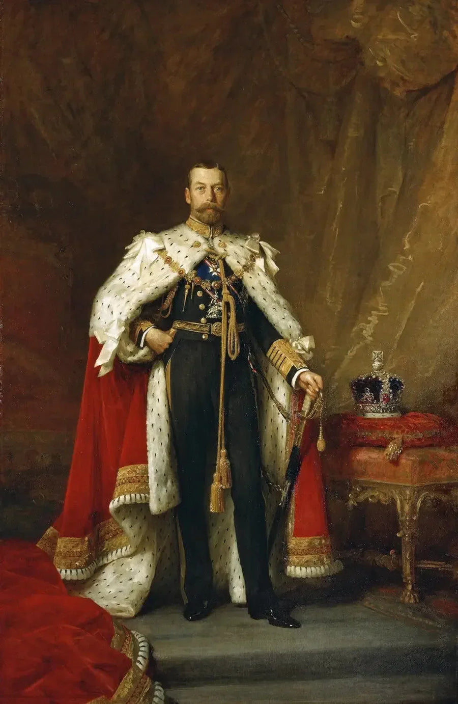 Król Jerzy V (1865-1936) - Luke Fildes