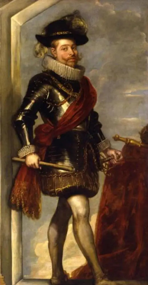 Le roi Philippe III d'Espagne - Peter Paul Rubens image 1 copie de tableau peinte à la main